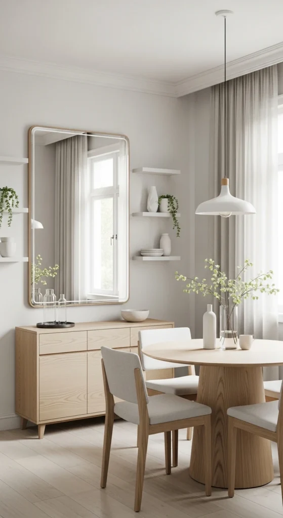 dining room buffet decor ideas for small spaces compact styling