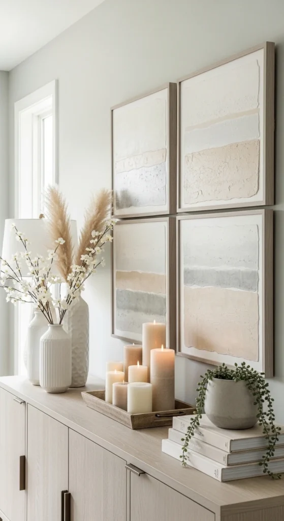 dining room sideboard styling ideas elegant buffet cabinet decor