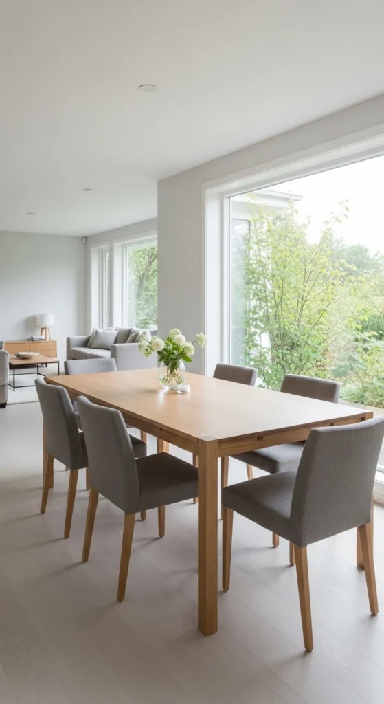 Dining room furniture ideas modern dining room sleek table chairs