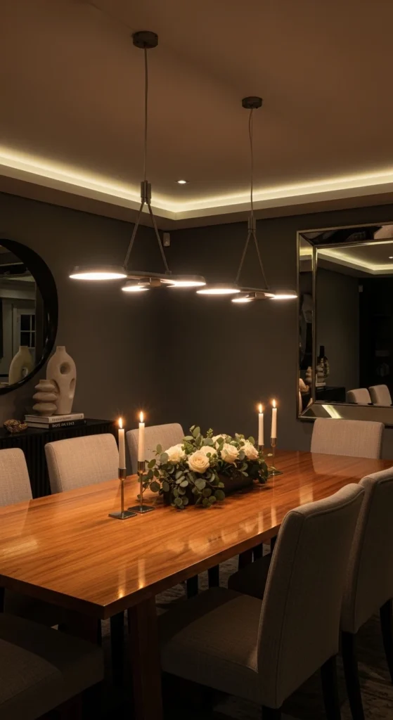 Dining room furniture ideas modern lighting pendant lamp