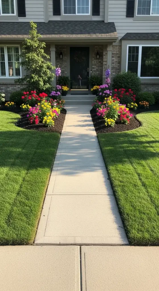 Landscaping ideas on a budget front yard curb appeal