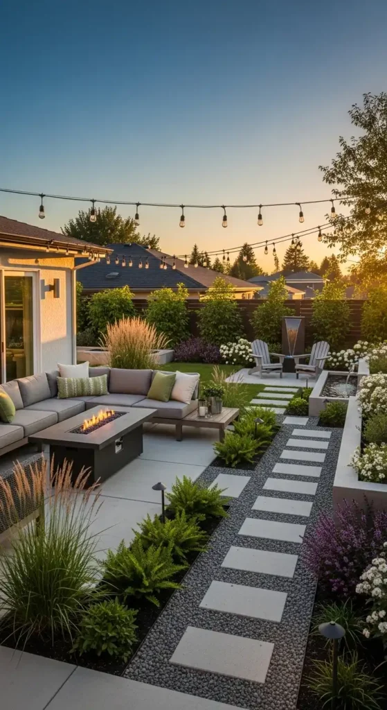 perfect backyard landscaping design with modern outdoor features