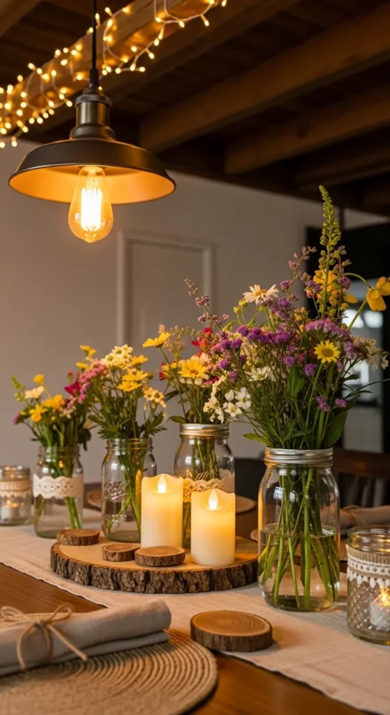 rustic dining room ideas budget DIY farmhouse decor makeover