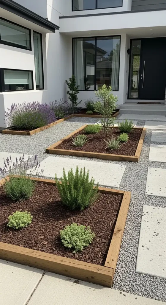 Budget friendly simple foundation landscaping ideas with DIY design