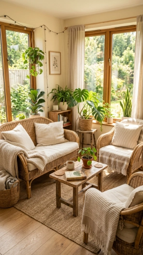 Budget friendly sunroom ideas affordable furniture cozy rattan seating