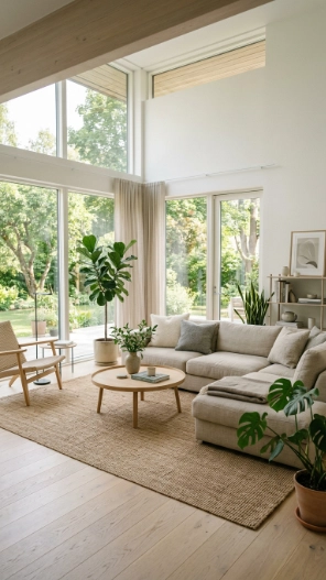 Contemporary sunroom decorating ideas minimalist modern glass interior