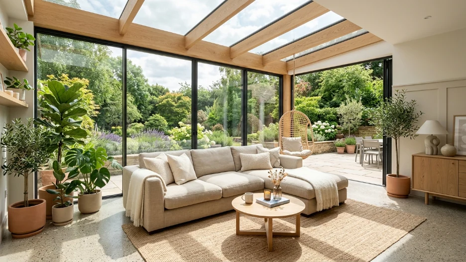 Contemporary sunroom decorating ideas modern cozy indoor outdoor living