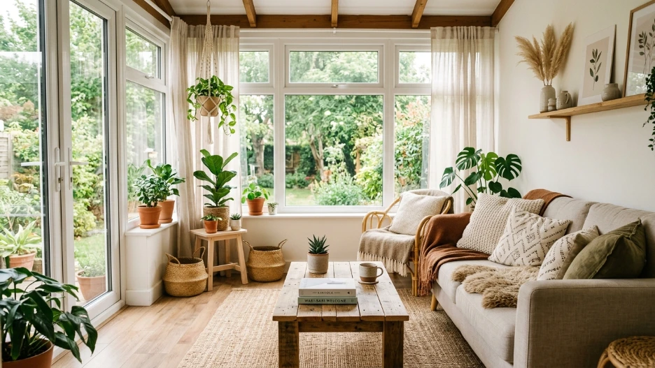 Small sunroom ideas on a budget bright cozy interior with natural light and budget decor