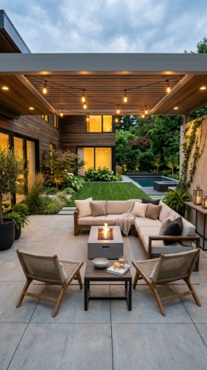 Modern Cozy Patio Ideas
