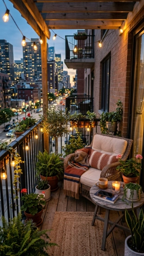 Cozy Apartment Patio Ideas