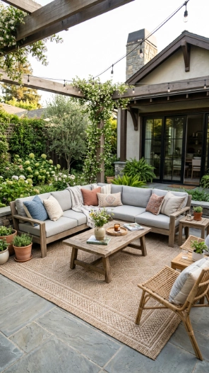 Outdoor Living Room Cozy Patio Ideas