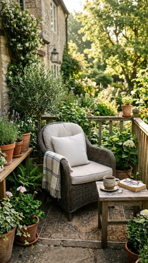 Cozy Outdoor Coffee Corner Patio Ideas