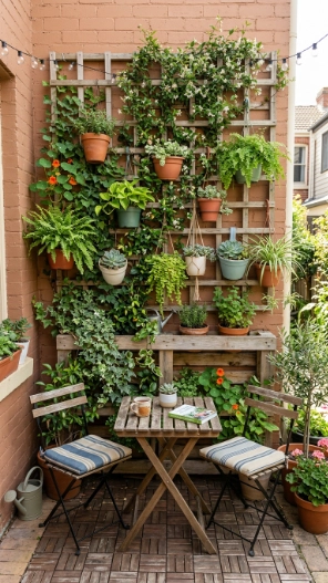 Vertical Garden Patio Ideas on a Budget