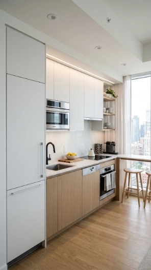 Compact appliances for small kitchens
