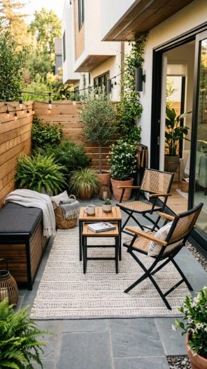 Space-Saving Small Patio Furniture Ideas