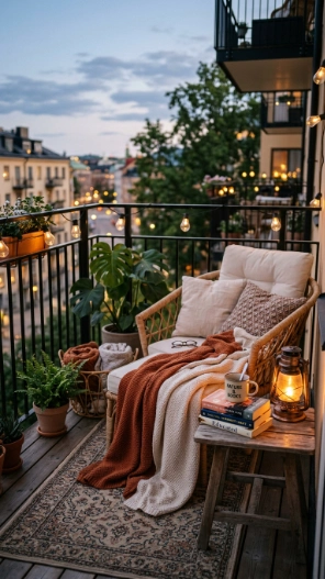 Apartment Patio Reading Nook Ideas