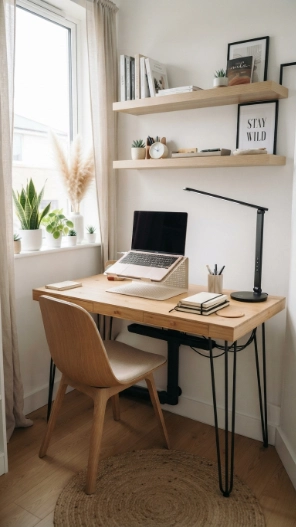 Dorm room ideas for guys with organized study desk
