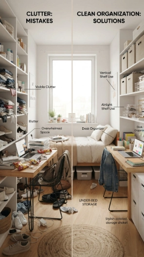 Common dorm room storage mistakes and solutions