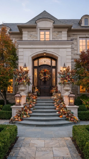 Luxury Modern Fall Porch Decor Ideas