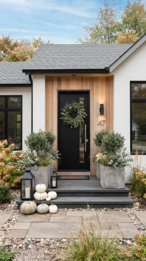Modern Outdoor Fall Porch Decor Ideas