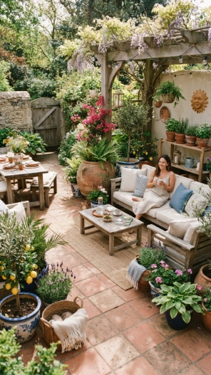 Patio Decorating Ideas with Plants