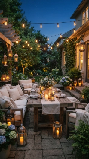 Lantern Patio Decorating Ideas