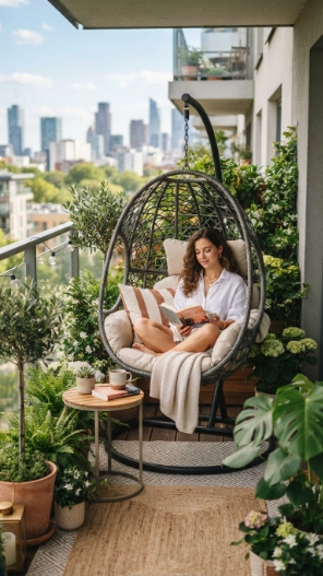 Hanging Chair Patio Furniture Ideas