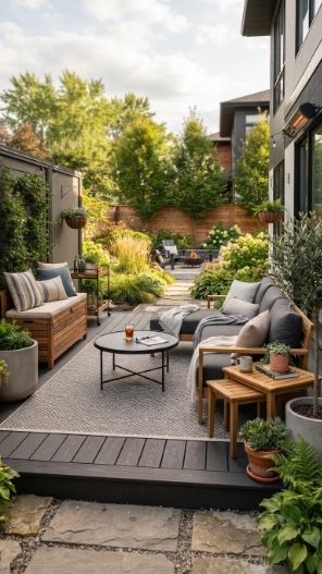 Multifunctional Patio Furniture Ideas Small Space