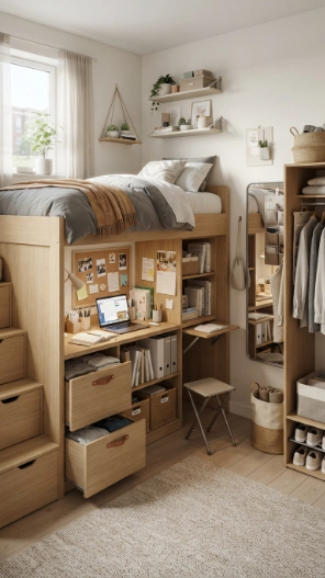 Small Dorm Room Ideas for Maximizing Space