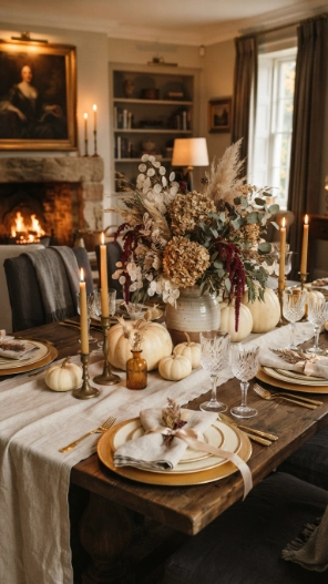 Elegant Fall Table Decorations Centerpieces Ideas